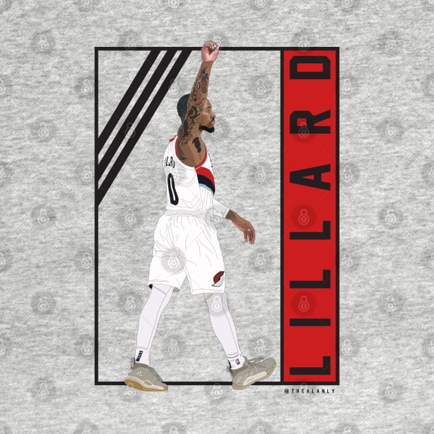 Damian Lillard - Game Winner BYE! by AlanLy